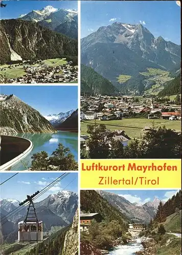 Seilbahn Mayrhofen Zillertal-Tirol / Bahnen /