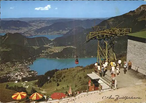 Seilbahn Zwoelferhorn Salzkammergut St. Gilgen Wolfgangsee / Bahnen /