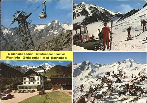 Skifahren Seilbahn Schnalstal  Val Senales Kat. Sport