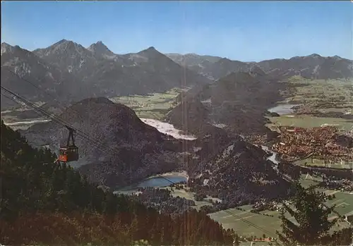 Seilbahn Fuessen-Allgaeu / Bahnen /