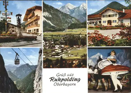 Tanz Taenzer Seilbahn Ruhpolding Sonntagshorn  / Tanz /