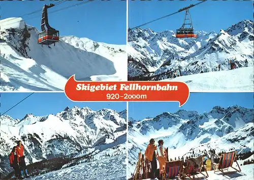 Seilbahn Fellhorn / Bahnen /