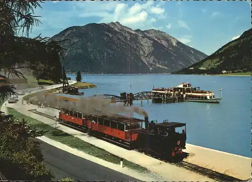 Zahnradbahn Achensee Schiff Seespitz  Kat. Bergbahn