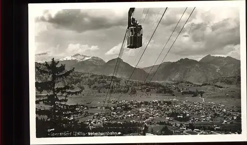 Seilbahn Nebelhorn Oberstdorf  / Bahnen /