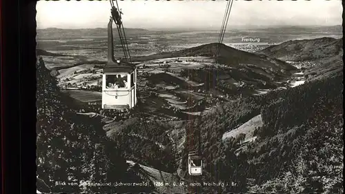 Seilbahn Schauinsland Freiburg / Bahnen /