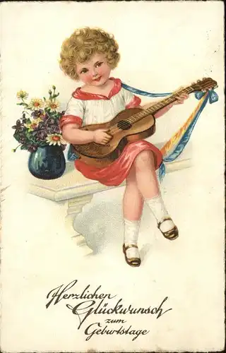 Gitarre Geburtstag Kind  Kat. Musik