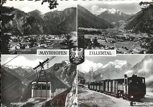 Bergbahn Seilbahn Mayrhofen Zillertal  Ahornspitze Kat. Bergbahn