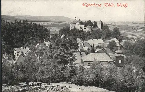 Elgersburg Burgblick Kat. Elgersburg