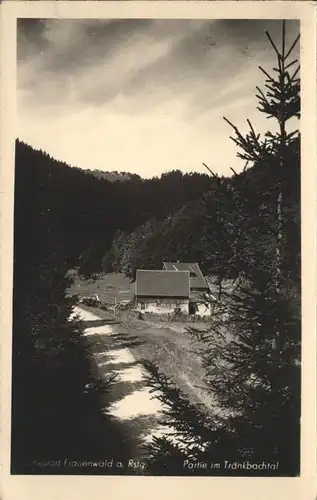 Frauenwald Thueringen Im Traenkbachtal Kat. Frauenwald