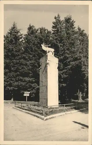 Frauenwald Thueringen Monument Kat. Frauenwald