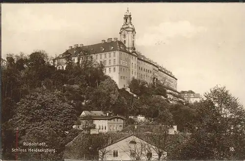 Rudolstadt Schloss Heidecksburg Kat. Rudolstadt