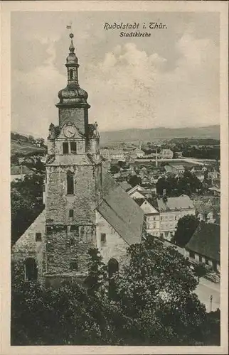 Rudolstadt Stadtkirche Kat. Rudolstadt