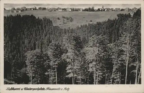 Frauenwald Thueringen Panorama Kat. Frauenwald