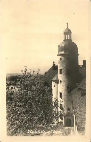 Frauenwald Thueringen Burg Frauenstein Kat. Frauenwald