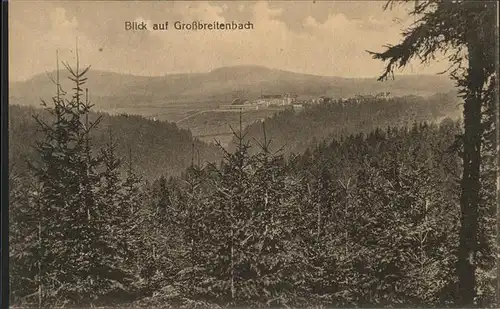 Grossbreitenbach Thueringen Panorama / Grossbreitenbach /Ilm-Kreis LKR