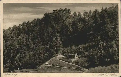 Elgersburg Der Totenstein mit Lesehalle Kat. Elgersburg