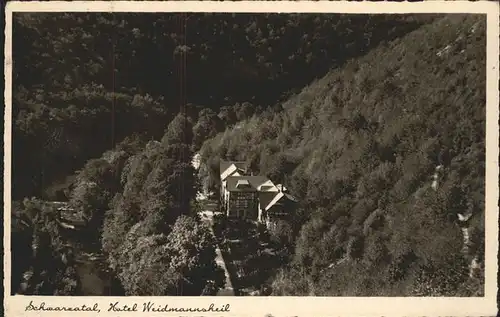 Schwarzatal Hotel Waidmannsheil Kat. Rudolstadt