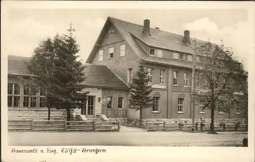 Frauenwald Thueringen FDGB Ferienheim Kat. Frauenwald