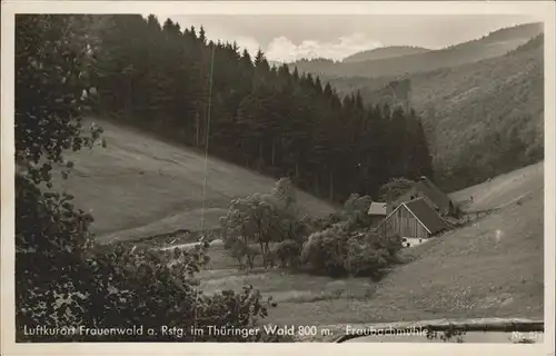 Frauenwald Thueringen Fraubachmuehle Kat. Frauenwald
