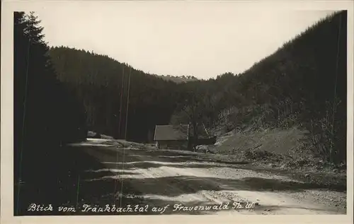 Frauenwald Thueringen Im Traenkbachtal Kat. Frauenwald