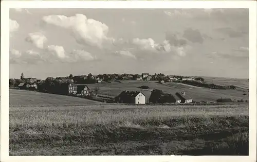 Frauenwald Thueringen Panorama Kat. Frauenwald