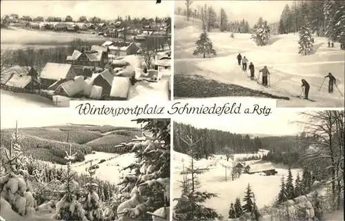 Schmiedefeld Rennsteig Wintersportplatz Kat. Schmiedefeld Rennsteig