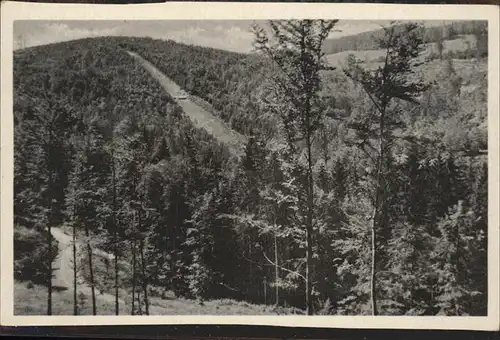 Schmiedefeld Rennsteig Sprungschanze Kat. Schmiedefeld Rennsteig