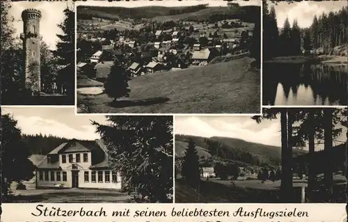 Stuetzerbach beliebte Ausflugziele Kat. Stuetzerbach