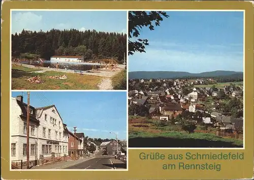 Schmiedefeld Rennsteig Waldbad Crux Suhler Str. Kat. Schmiedefeld Rennsteig