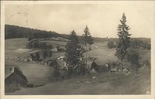 Vesser Rennsteig Ferienheim Stutenhaus Kat. Schmiedefeld Rennsteig