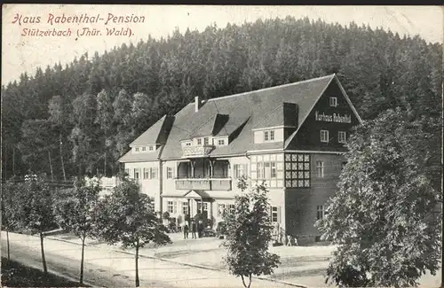 Stuetzerbach Haus Rabenthal Pension Kat. Stuetzerbach
