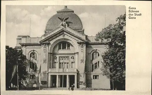 Gera Buehnen Theater Kat. Gera