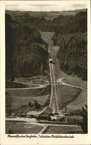 Oberweissbach Bergbahn Talstation Obstfelderschmiede Kat. Oberweissbach