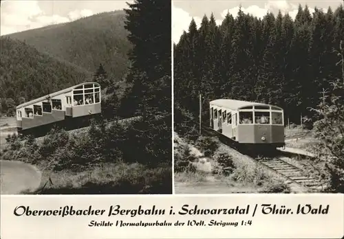 Oberweissbach Bergbahn  Kat. Oberweissbach