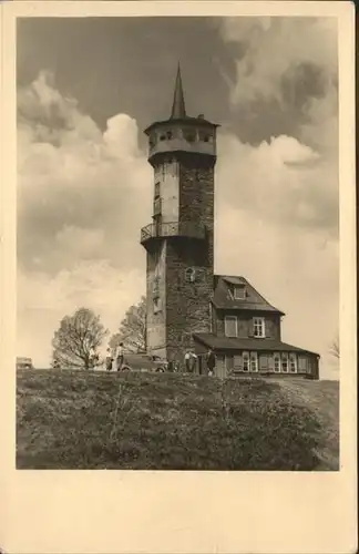 Oberweissbach Kirchberg mit Froebelturm Kat. Oberweissbach