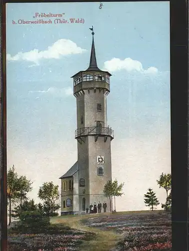 Oberweissbach Froebelturm Kat. Oberweissbach