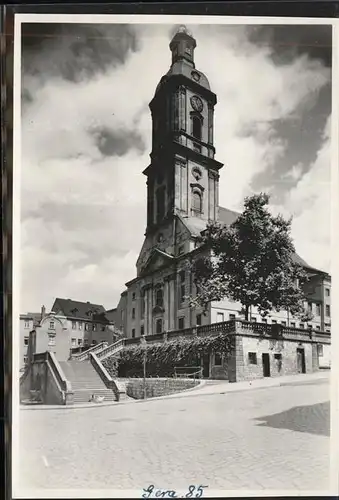Gera Kirche alter Foto-Abzug vom Verlag / keine Postkarte / Gera /Gera Stadtkreis