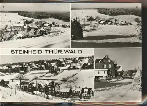 Steinheid im Schnee Ortsteil Limbach  Kat. Steinheid