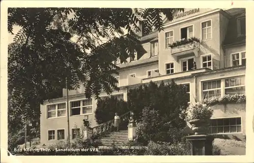Bad Koestritz Sanatorium der SVA Kat. Bad Koestritz