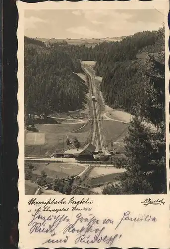 Oberweissbach Bergbahn Kat. Oberweissbach