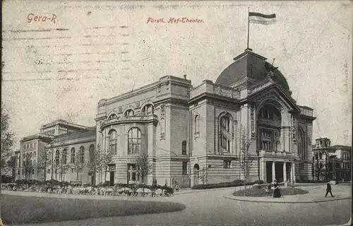 Gera Fuerstliches Hoftheater Kat. Gera