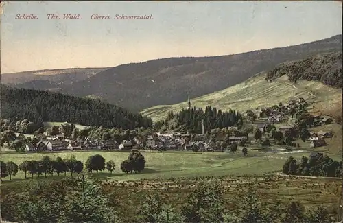 Scheibe Alsbach Panorama Oberes Schwarzatal Kat. Scheibe Alsbach