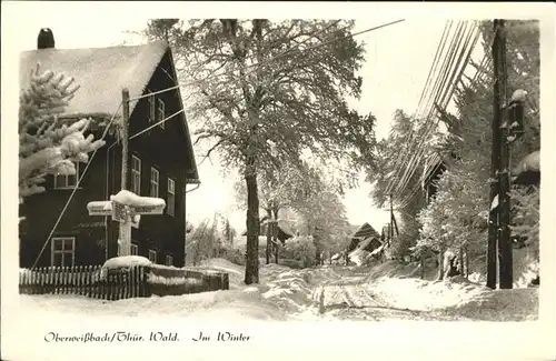 Oberweissbach Im Schnee Kat. Oberweissbach