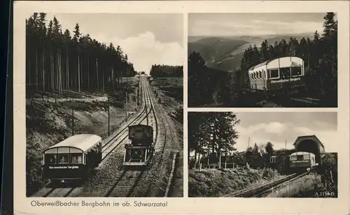 Oberweissbach Bergbahn im oberen Schwarzatal Kat. Oberweissbach