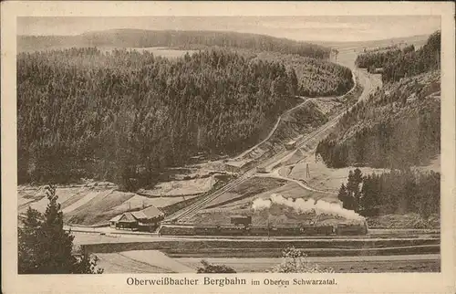 Oberweissbach Bergbahn Obstfelderschmiede Lichtenhain Oberweissbach Schwarzatal Kat. Oberweissbach