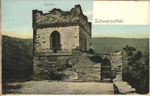 Schwarzatal Eberstein Kat. Rudolstadt