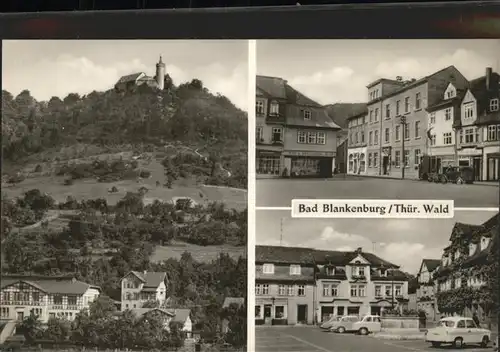 Bad Blankenburg Verschiedene Ansichten Autos Kat. Bad Blankenburg