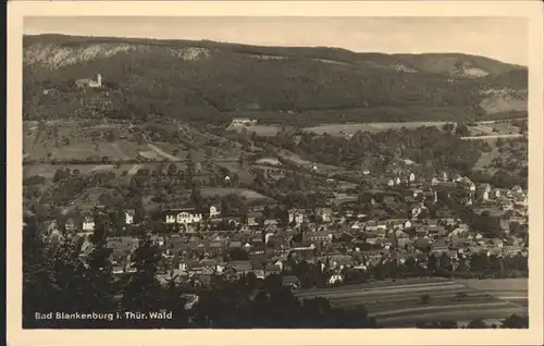 Bad Blankenburg Panorama Kat. Bad Blankenburg