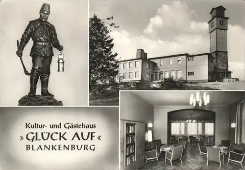 Blankenburg Harz Kultur- und Gaestehaus Glueck Auf / Blankenburg /Harz LKR