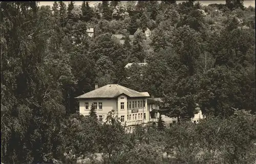 Koenigsee Thueringen Diaet Kurheim Kat. Koenigsee